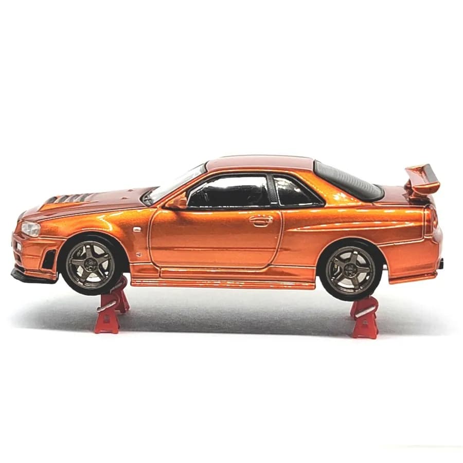 Jack stand detail dongkrak skala 1:64 diorama diecast