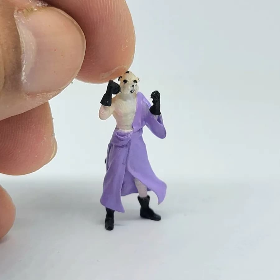 Figure Shishio Makoto Samurai x skala 1/64 miniature diorama diecast