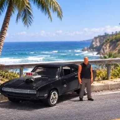 Figure Dom Toretto fast n furious skala 1-64